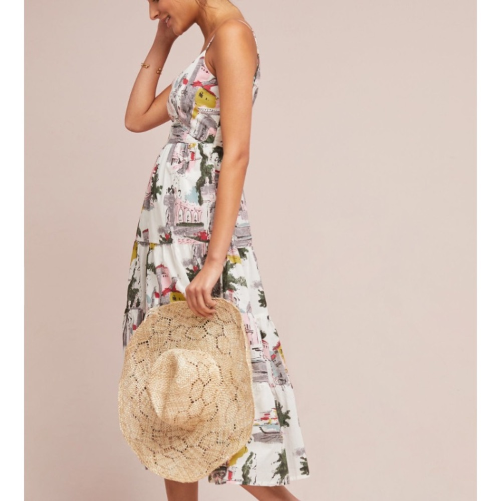 Anthropologie Cityscape Dress
